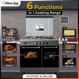 Cooking Range Glamour 34 Multifunctional Kitchen Appliance