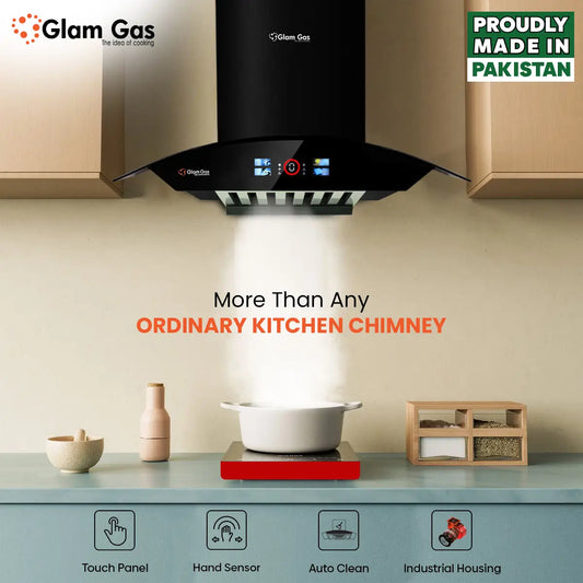 Glam Gas Range Hood | G-12 | Kitchen Hood | Chimney