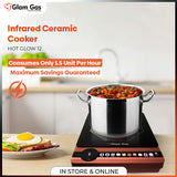 Infrared Ceramic Cooker HOT GLOW-12  Energy-Saving Electric Stove