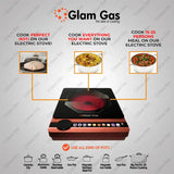 Infrared Ceramic Cooker HOT GLOW-12 Energy-Saving Electric Stove