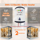 Electric Water Heater Geyser – EWH Series (40L, 50L, 60L) | Glam Gas