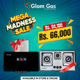 Mega Madness Combo Deal 1 – Range Hood Smoke Up-12 + 3 Burner Built-in Hob D-Cut | Kitchen Appliances & Stove Price in Pakistan