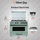Chef 34 Cooking Range – Best Gas Stove & Oven in Pakistan | Glam Gas