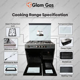 Cooking Range Glamour 34 Multifunctional Kitchen Appliance