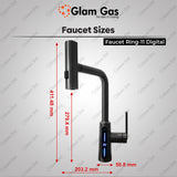 Glam Gas Faucet Rain-11 Digital | Nalka | Tuti | Nal | Nalka