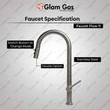 Glam Gas Faucet Flow-11 | Nalka | Tuti | Nal | Nalka