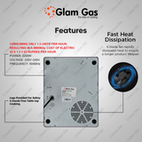 Glam Gas | Hot Glow-912 | Infrared Ceramic Cooker | Hot Plate | Choolah