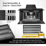 Glam Gas Range Hood | Strom| Kitchen Hood | Chimney