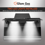 Glam Gas Range Hood | Strom| Kitchen Hood | Chimney