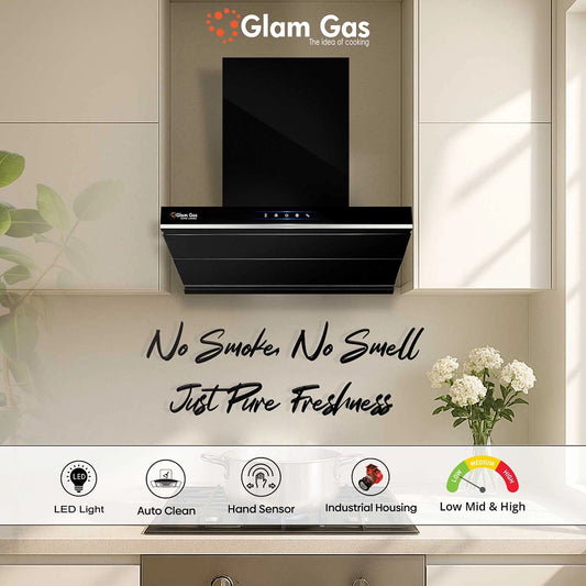 Glam Gas Range Hood | Strom| Kitchen Hood | Chimney