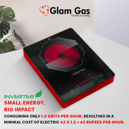 Glam Gas | Hot Glow-912 | Infrared Ceramic Cooker | Hot Plate | Choolah