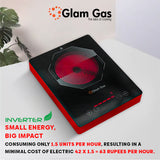Glam Gas | Hot Glow-912 | Infrared Ceramic Cooker | Hot Plate | Choolah