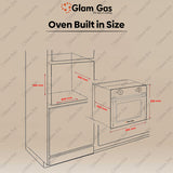 Glam Gas Grill House Electric | Glam Gas Oven | Built in Oven | Electric Oven