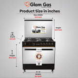 Cooking Range Black Forest (Gas) 34”