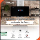 glam gas smoke up 12 kitchen range hood