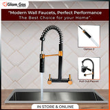 Glam Gas Faucet Wall 11-12 Ring Black | Nalka | Tuti | Nal | Nalka