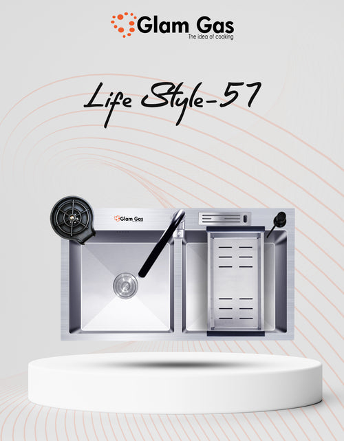Load image into Gallery viewer, Glamgas Buy Now Life Style 57 | Glam Gas Sink Lowest Price in Pakistan
