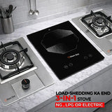 Glam Gas All-in-One Stove 3-in-1 | NG + LPG + Electric Cooking Solution