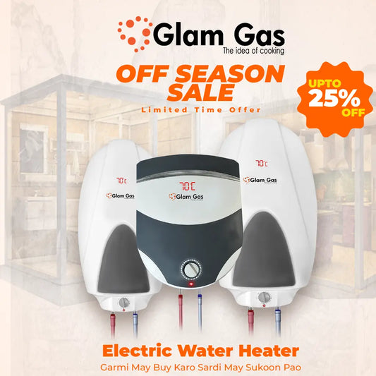 Glam Gas Water Heater | Water Heater | Geyser | Semi-Series