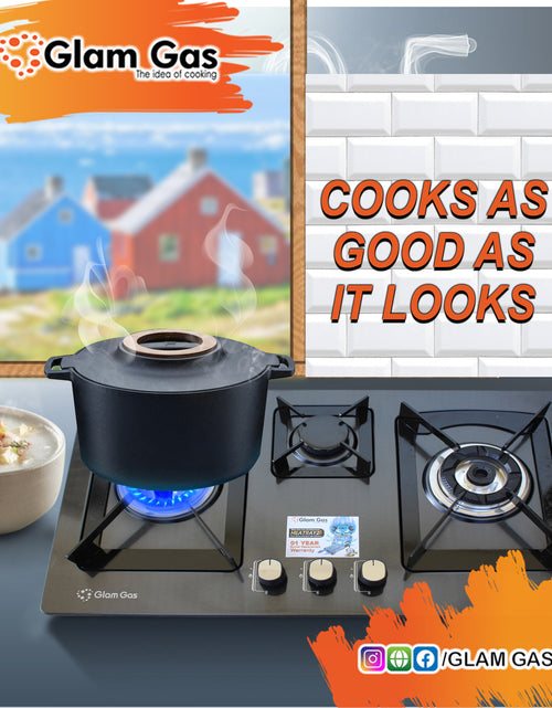 Load image into Gallery viewer, For Pakistani Cooking 10-B Brass Cooking Gas-Burner In flexible Price.
