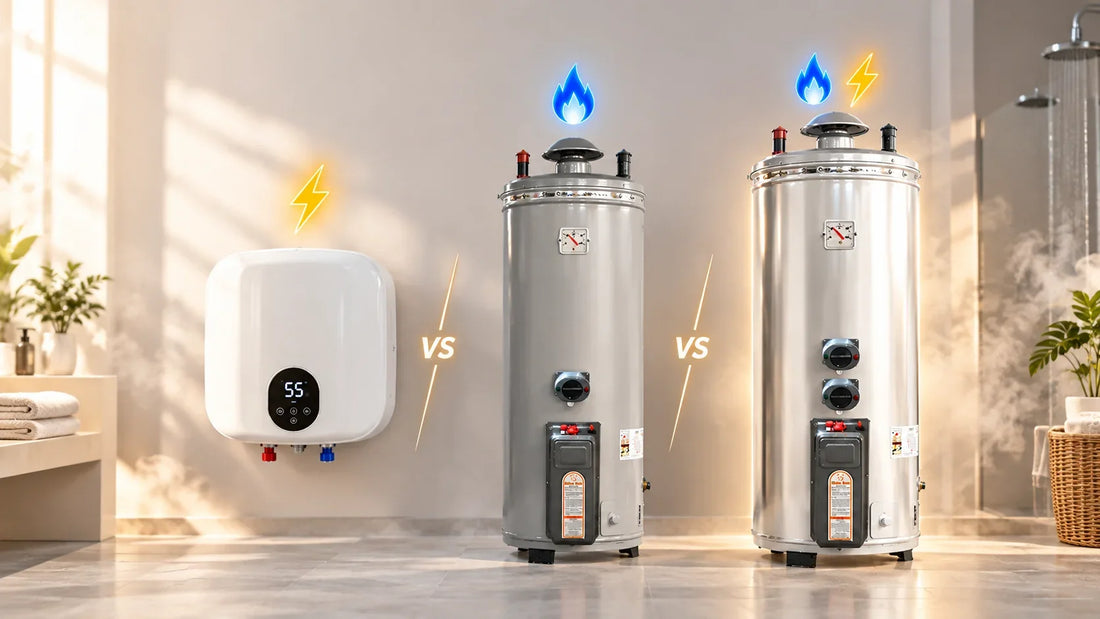 Gas vs electric vs hybrid geyser comparison – which geyser is best for your home in Pakistan