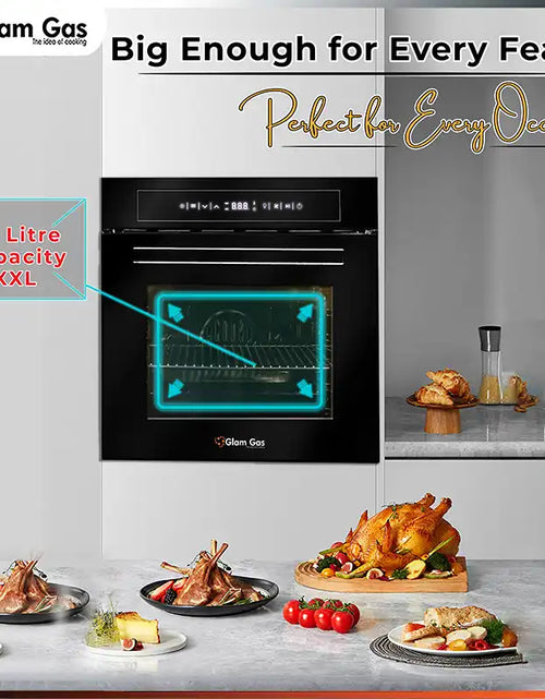 Load image into Gallery viewer, Glam Gas Built-in Oven A68-SF3 – 88L Large Capacity Oven | Glam Gas Oven | Built in Oven | Electric Oven
