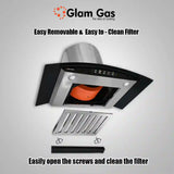 Glam Gas Range Hood | Star | Kitchen Hood | Chimney