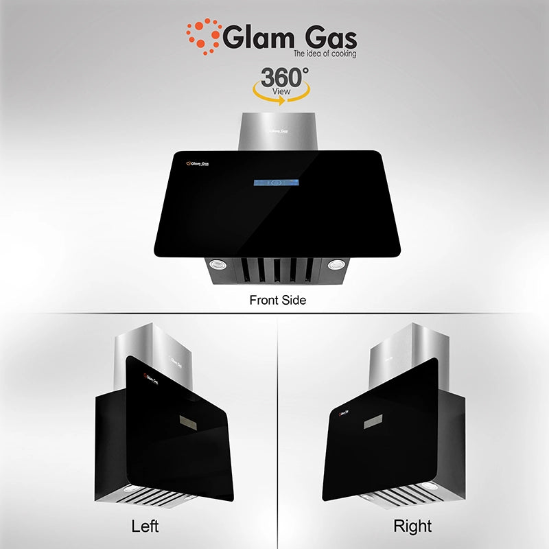 Glam Gas Range Hood | Smoke-up 12 | Kitchen Hood | Chimney
