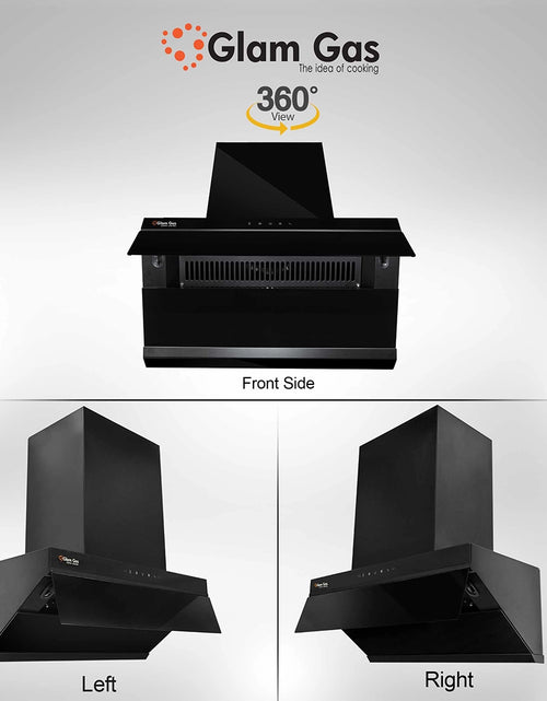 Load image into Gallery viewer, Glam Gas Range Hood | Strom| Kitchen Hood | Chimney
