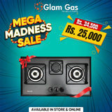 Black Berry Built-in Hob | 3 Burner Stainless Steel Stove in Pakistan