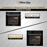Glam Gas Black Forest Electric | Glam Gas Oven | Built in Oven | Electric Oven