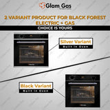 Glam Gas Black Forest Gas+Electric Oven | Glam Gas Oven | Built in Oven | Gas+Electric Oven