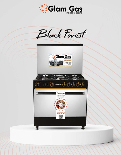 Load image into Gallery viewer, Cooking Range Black Forest (Gas) 34”electric cooking range-In Pakistan
