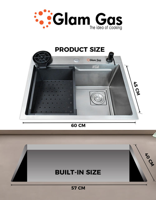 Load image into Gallery viewer, Life Style 6-6 Texture Kitchen Sink
