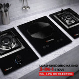 Glam Gas All-in-One Stove 3-in-1 | NG + LPG + Electric Cooking Solution