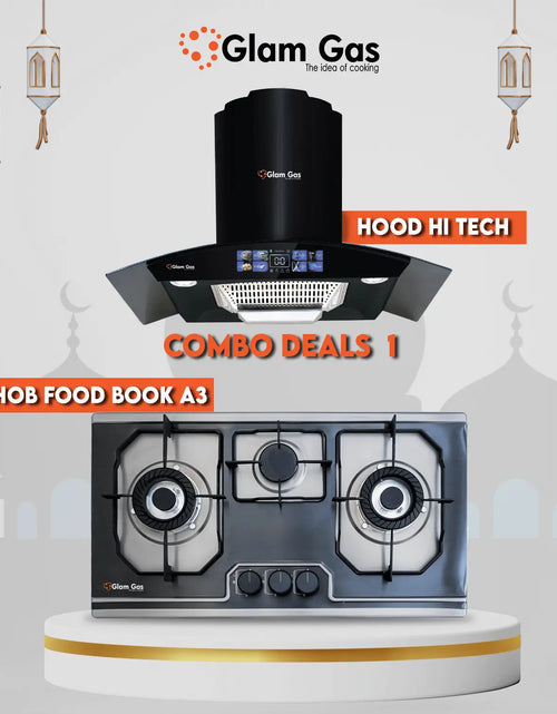 Load image into Gallery viewer, Combo Deal 1 Range Hood Built-in Hob
