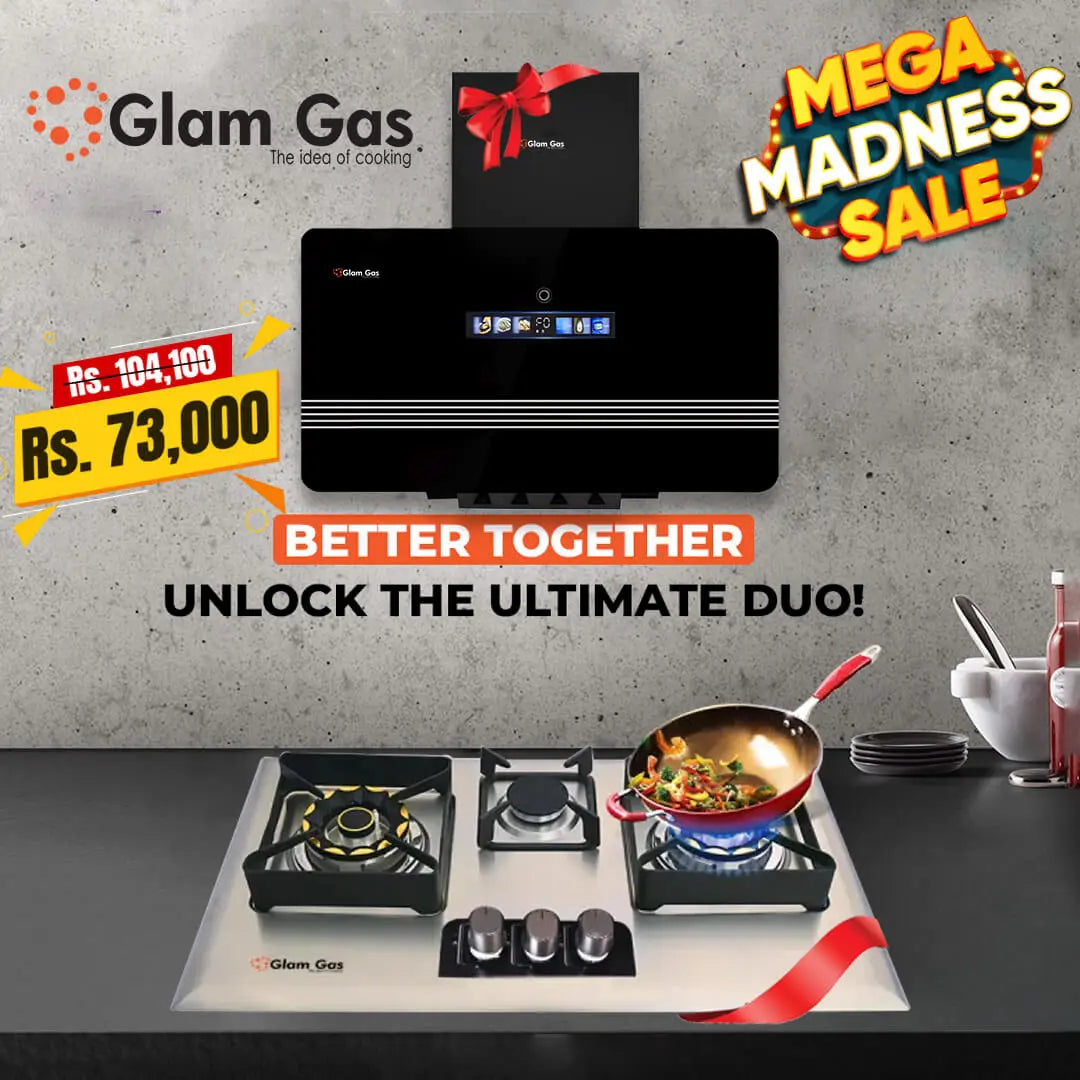 Range Hood Orbit-12 and Built-in Hob Blue Berry Combo – Kitchen Appliances in Pakistan