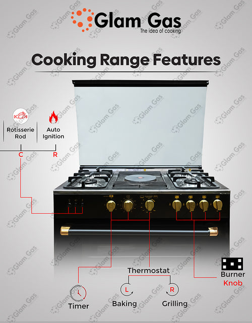 Load image into Gallery viewer, Hybrid 34 Cooking Range
