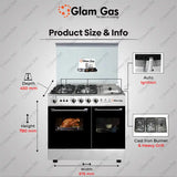 Cooking Range (Gas) Glamour 34” (Discontinued)