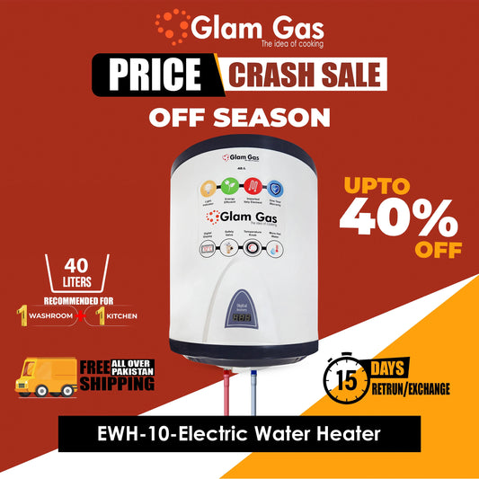 Glam Gas Water Heater | Water Heater | Geyser | EWH-10