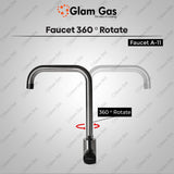Glam Gas Faucet A-11 | Nalka | Tuti | Nal | Nalka