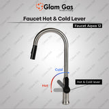 Glam Gas Faucet Aqwa-12 | Nalka | Tuti | Nal | Nalka