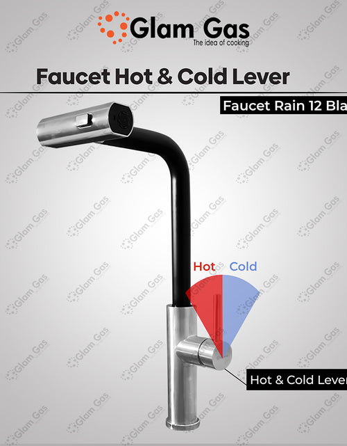 Load image into Gallery viewer, Faucet Rain-12 Black
