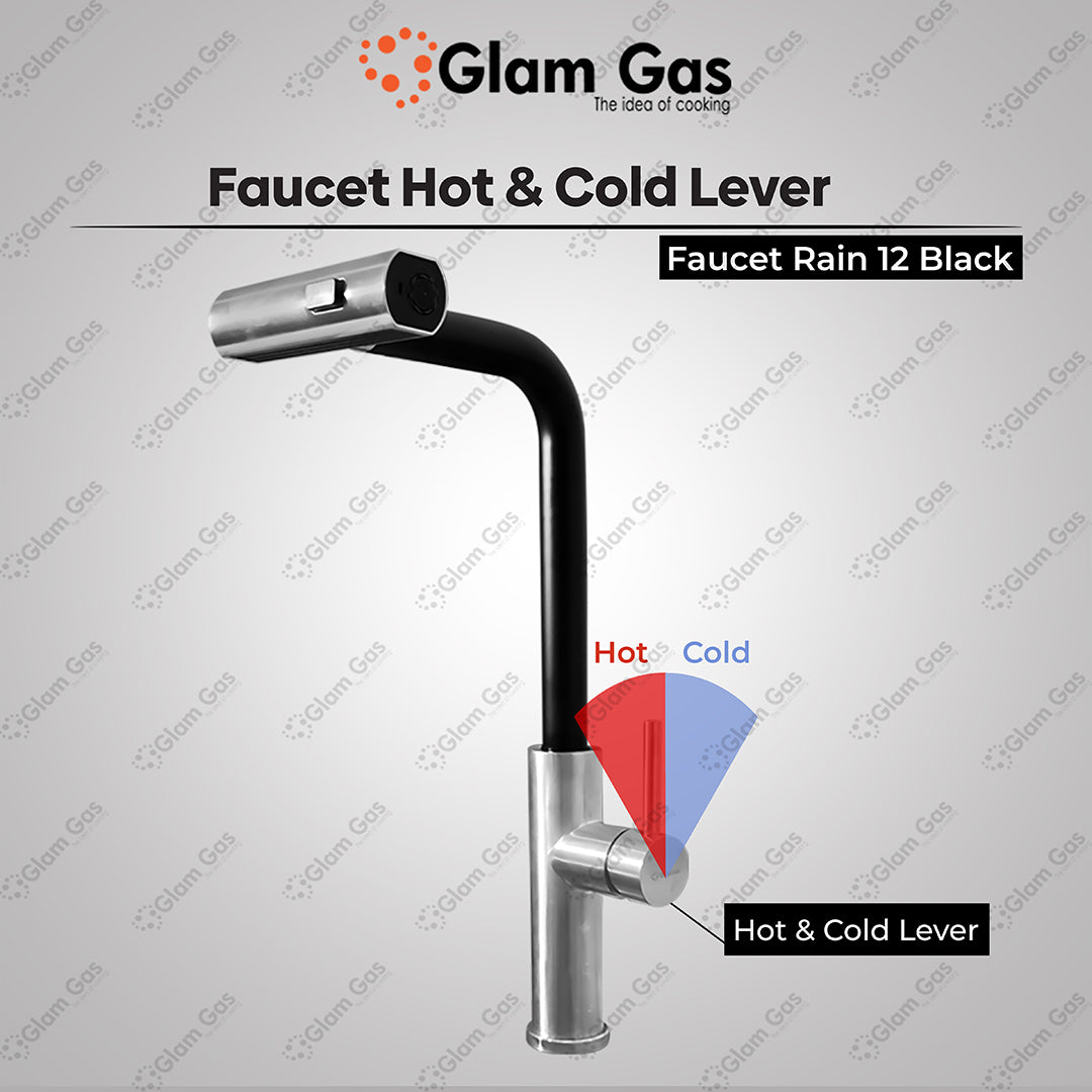 Faucet Rain-12 Black