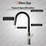 Glam Gas Faucet Aqwa-11 | Nalka | Tuti | Nal | Nalka