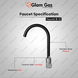 Glam Gas Faucet B-12 | Nalka | Tuti | Nal | Nalka