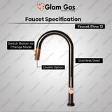 Glam Gas Faucet Flow-12 | Nalka | Tuti | Nal | Nalka