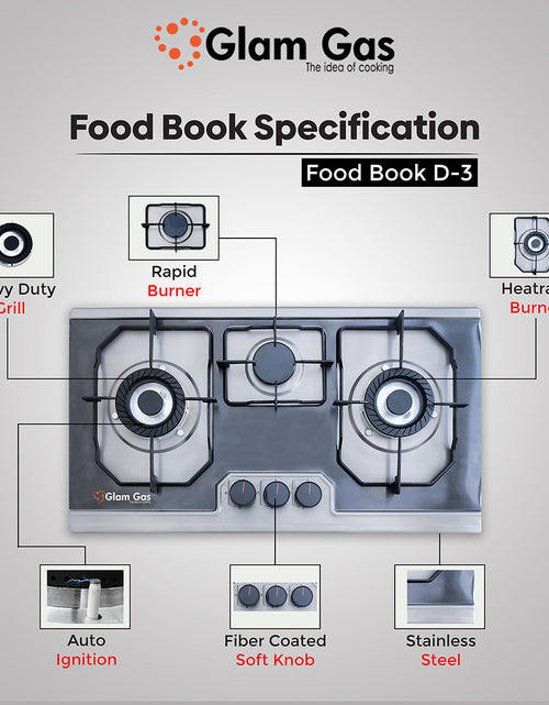 Load image into Gallery viewer, Food book-D3
