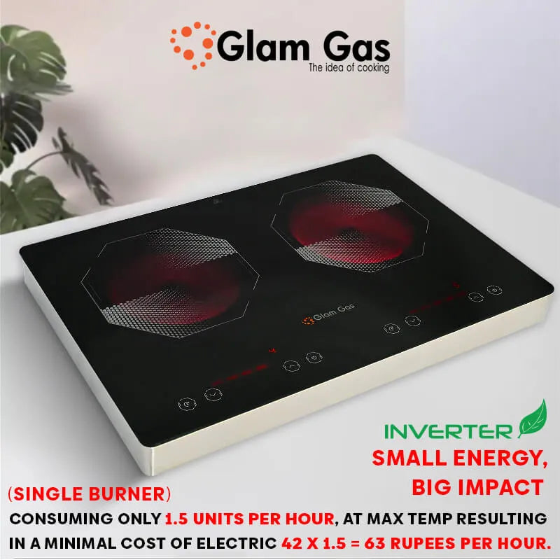 Glam Gas | Hot Glow-920 | Infrared Ceramic Cooker | Hot Plate | Choolah