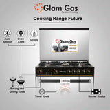 Cooking Range Black Forest (Gas) 34”